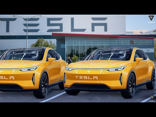 Tesla Model Q 2025 Shocking! Elon Musk Leaks Game-Changing $25K EV with Next-Gen Battery & FSD Tech!