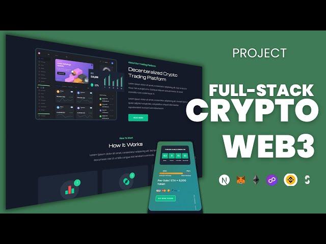 Build & Deploy Full-Stack Web3 Token ICO (PreSale Smart Contract) Dapp | DeFi, Crypto Exchange