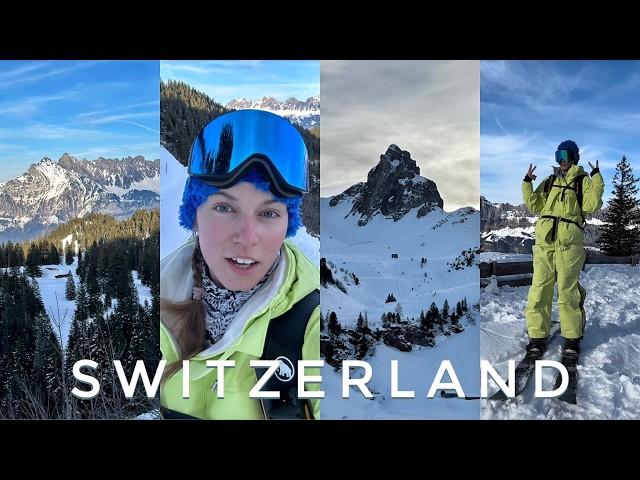 My FIRST SPLITBOARDING Experience. Never Again?! Solo in the Swiss Alps | VLOG