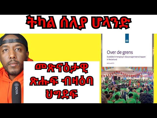 ትካላት ስለያን ጸረ ሽበራን ሆላንድ ብዛዕባ ኤርትራ ትርከበን 8 ሃገራት ዘውጽዎ መጽናዕታዊ ጽሑፍ ስግረ ዶባዊ ጸቕጢ | Yikealo Tv