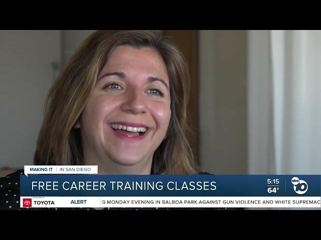 KGTV-SD: Free Career Training Classes at San Diego College of Continuing Education