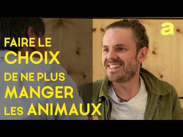 "Faire le choix de ne plus manger les animaux", Interview Guillaume Corpard TV SUISSE