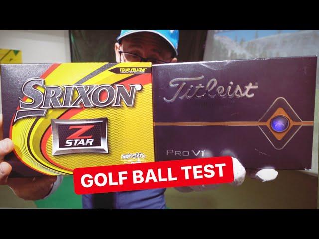 GOLF BALLS TITLEIST PROV1 or SRIXON ZSTAR TEST