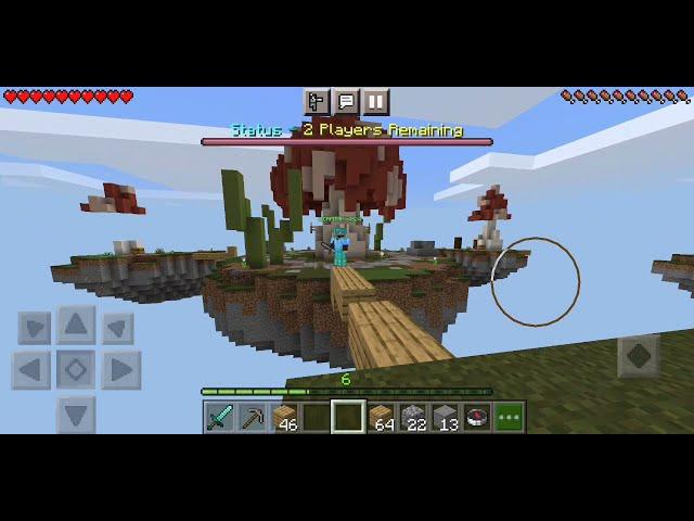 Bullying People on Mineplex Skywars with My invisible Skin! V1 (Minecraft mobile)