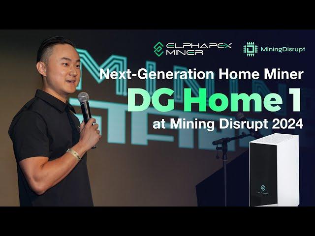 ElphaPex announced Next-Generation Home Miner DG Home 1 at Mining Disrupt 2024