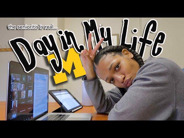 A Day in the Life of a University of Michigan Student | Come with me to campus! | KoriMaria