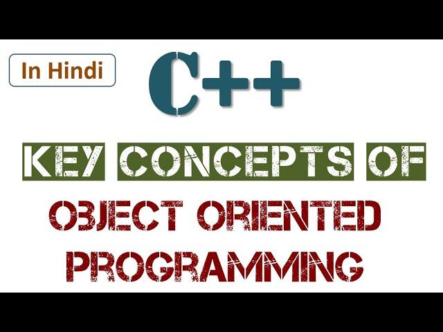 Key Concepts of Object Oriented Programming | Learners Region