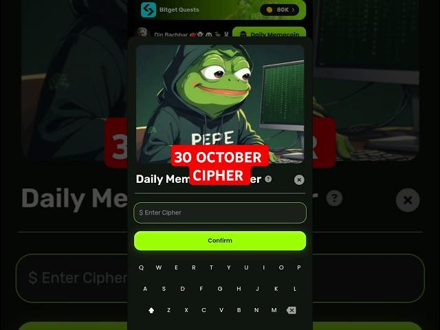 Meme Lab 30 October Cipher | Today Meme Lab Cipher #memelab #airdrop