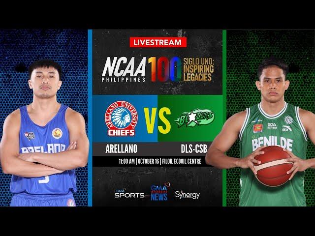 Arellano vs Benilde (Men’s Basketball) | NCAA Season 100 - Replay