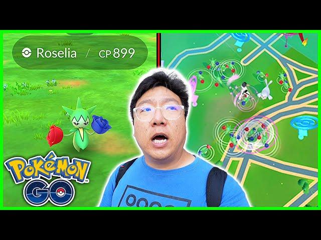 Roselia Spotlight Hour With 2X XP Boost in Pokemon GO