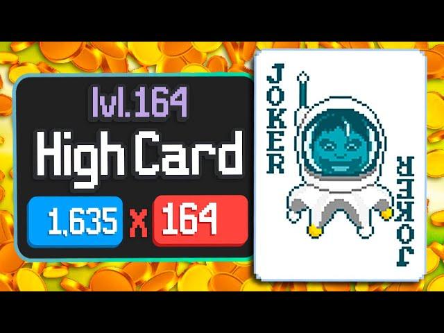 THE ULTIMATE BALATRO RUN - LEVEL 164 HIGH CARD!