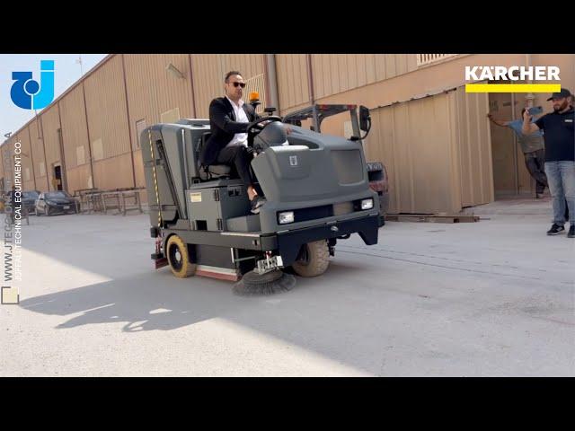 KARCHER B 300 RI Scrubber Sweeper - Diesel Operated (Industrial)