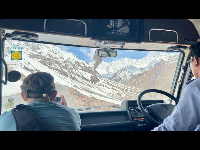 Manali to Leh Highway by Tempo Traveller 