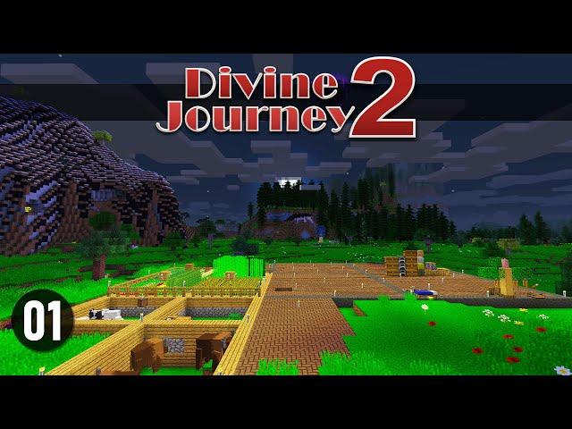 Divine Journey 2: Ep1 - A Daunting Future! Modded Minecraft