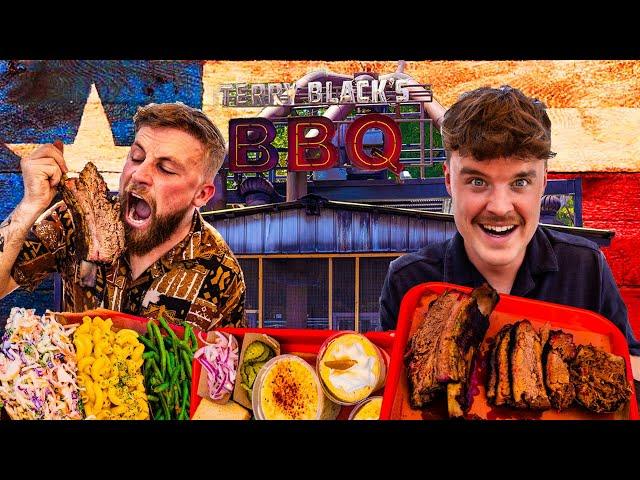 Brits Search for THE BEST Texas BBQ | Terry Blacks, Austin