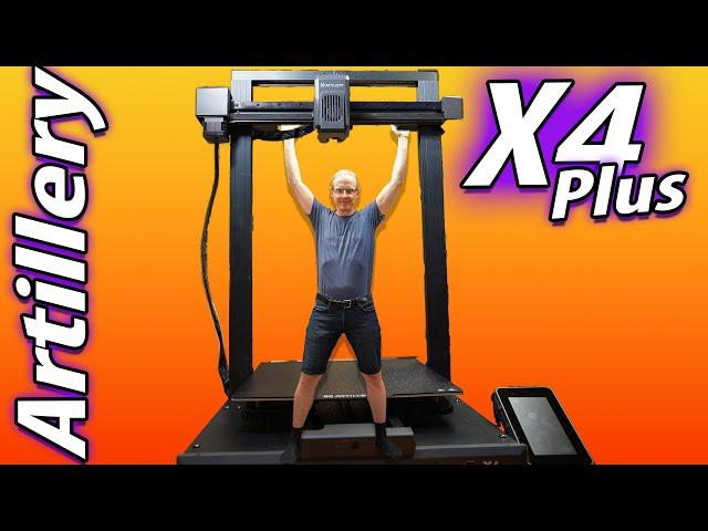 Artillery Sidewinder X4 plus - HUGE,fast and affordable klipper printer?