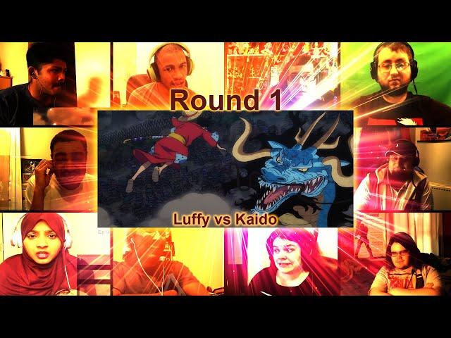 [Ep.914] Luffy vs Kaido Fight (Part 1) | ONE PIECE Reaction Mashup