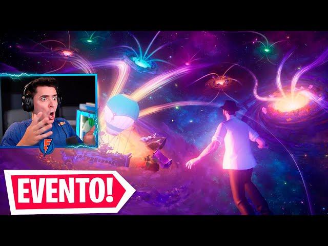 REAGI AO EVENTO AO VIVO DO BIG BANG NO FORTNITE!