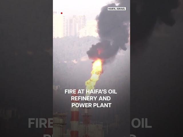 Iran’s Missile Attack Hits Haifa’s Oil Refinery & Power Plant in Israel | Subscribe to Firstpost