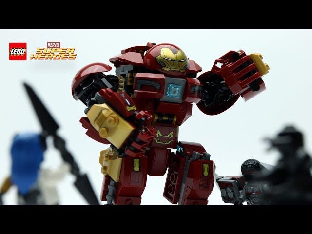 Lego Avengers Infinity War Hulkbuster Smash Up 76104 - Lego 76104 Hulkbuster Animation & StopMotion