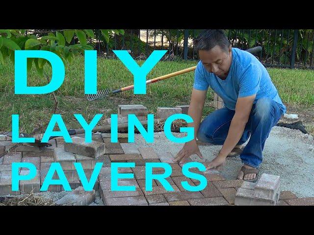 How to Install Brick Pavers | How to Lay a Paver Patio | DIY Pavers