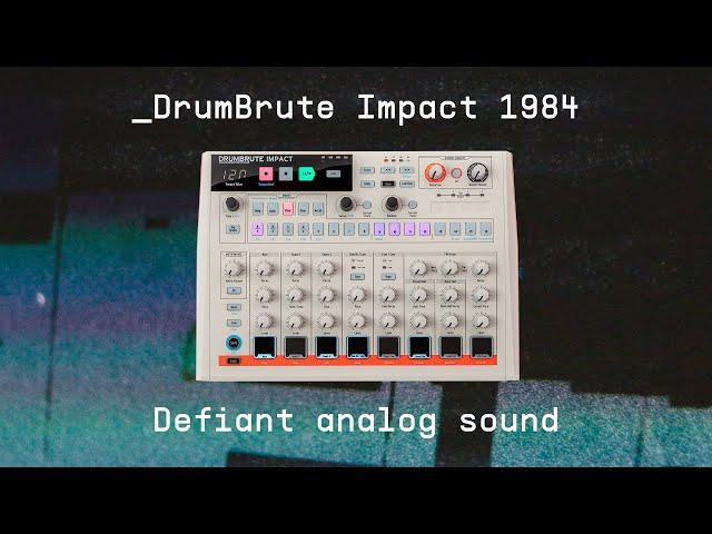 DrumBrute Impact 1984 | Defiant analog sound | ARTURIA