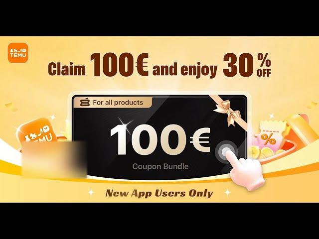 Temu Eesti  BoNuS link   - BoNuS 100 EURO + 30% - BoNuS Code ( acq644264 )