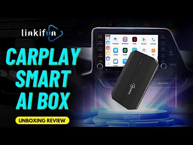 Linkifun GT6 CarPlay Smart AI Box ⫸ UNBOXING REVIEW ⫷