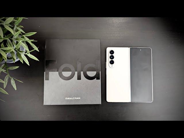 Samsung Galaxy Z Fold 4 Beige 512 Edition Unboxing!