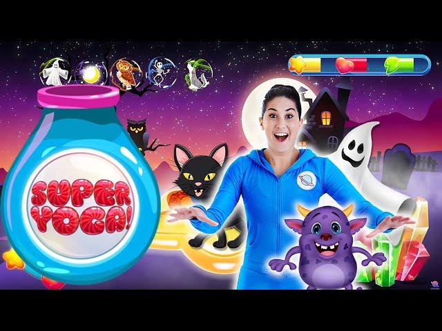 Spooky Spectacular: Super Yoga! | Cosmic Kids Yoga 