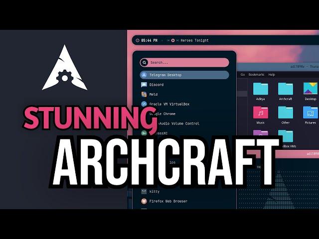 ArchCraft | Arch Linux Easy Beautiful! | Openbox XFCE