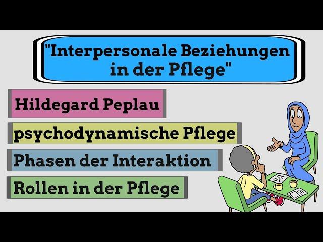 Hildegard Peplau - interpersonale Beziehungen in der Pflege - psychodynamische Pflege