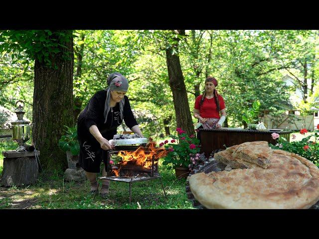 TSKAN: Azerbaijan's national Lezgi dish! - Crispy Lamb and Potato Pie
