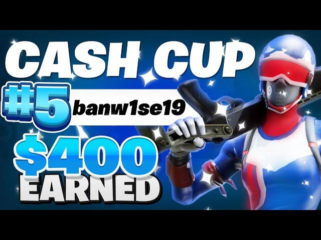 HOW I PLACED 5TH IN SOLO CASH CUP (400$)