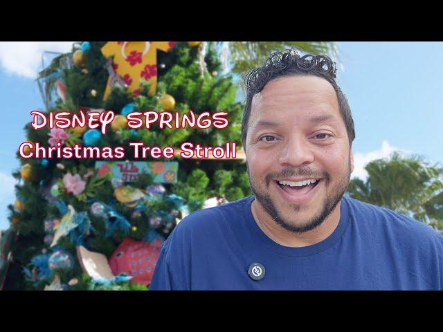 Disney Springs Christmas Tree Stroll – A FREE, Festive Holiday Walk You SHOULDN'T Miss