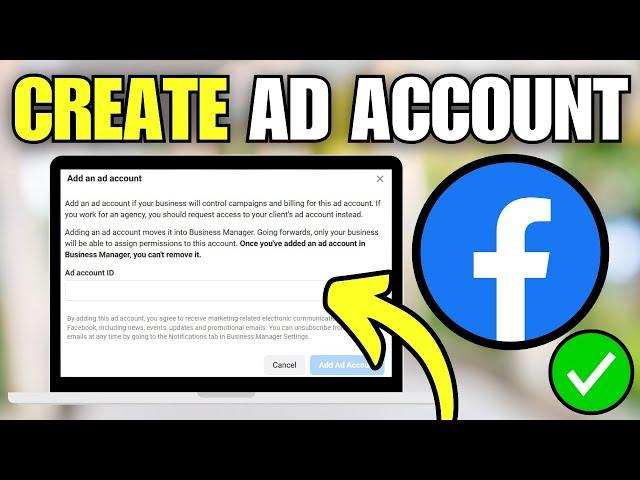 How To Create New Ads Account From Facebook Business Manager