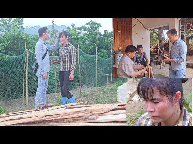 From vegetable garden to kitchen renovation _a kind man's gift to Thuy and her son_Ly Thanh Thuy