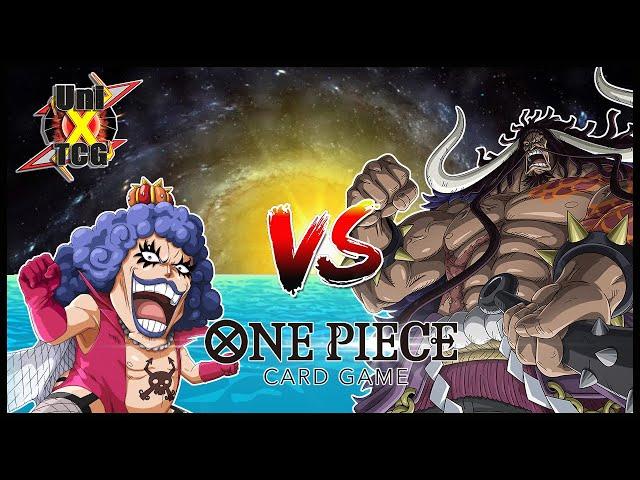 Uni X Swashbuckle! OP02 Blue Ivankov Vs Purple Kaido! One Piece Card Battle!