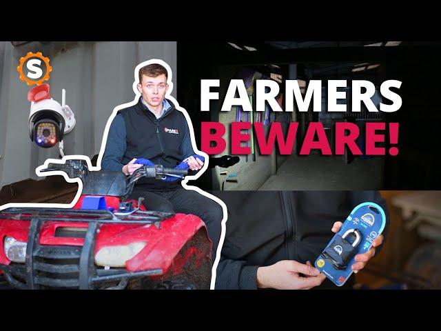 How To Protect Your Farm With Sparex Locks, Chains, Cameras, And Lights | Range Review