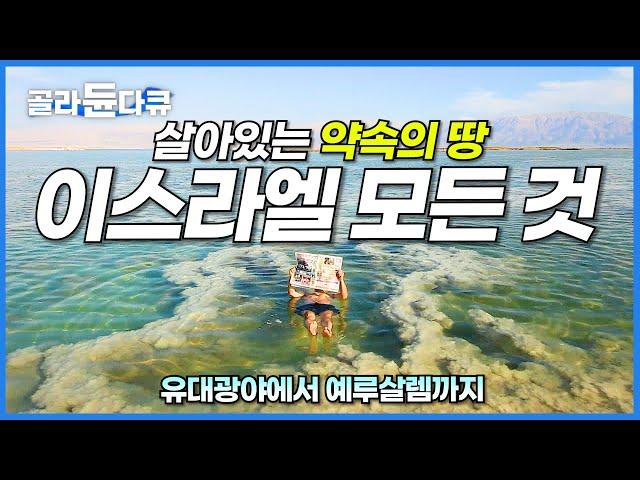 텅 빈 광야에서 통곡의 벽까지. 여전히 살아있는 역사의 땅 이스라엘 탐방기┃예루살렘┃갈릴리┃세계테마기행┃#골라듄다큐