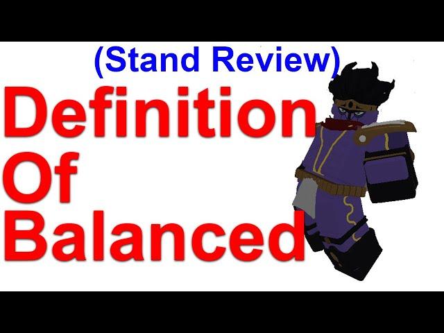 [YBA] Star Platinum: Towing The Line of Balanced and OP (Stand Review)