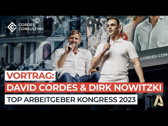 VLOG: David Cordes & Dirk Nowitzki auf dem TOP Arbeitgeberkongress 2023 (+ 3 Kunden getroffen!)