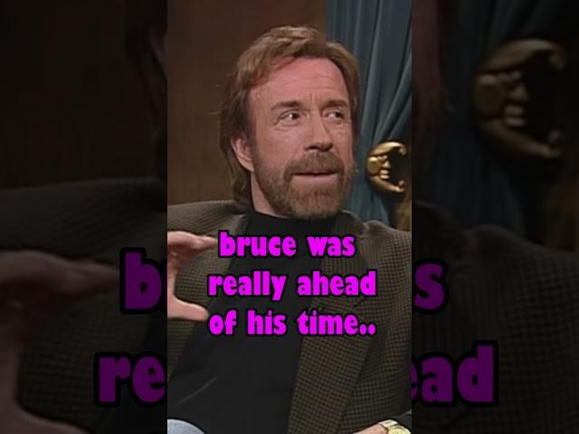 Chuck Norris Talks Bruce Lee Fight In Return Of The Dragon movie  #movie  #brucelee