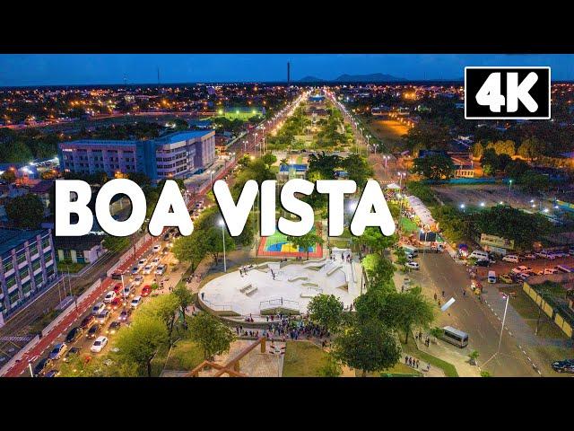 BOA VISTA (RR) VISTA DE CIMA - 4K