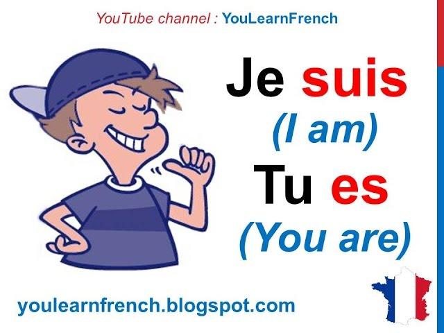 French Lesson 13 - ÊTRE (TO BE) Verb Conjugation Present tense - Conjugaison Indicatif présent