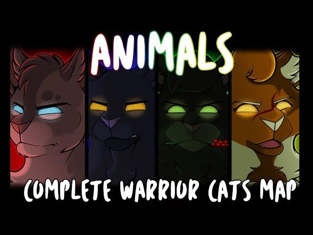 Animals - warrior cats voice acting map - COMPLETE