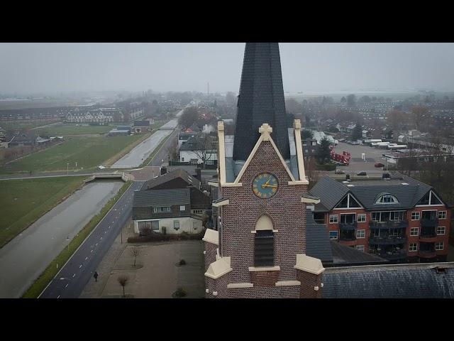 Rondje om de kerk | Berkel en Rodenrijs | Sneeuw | DJI Spark Drone