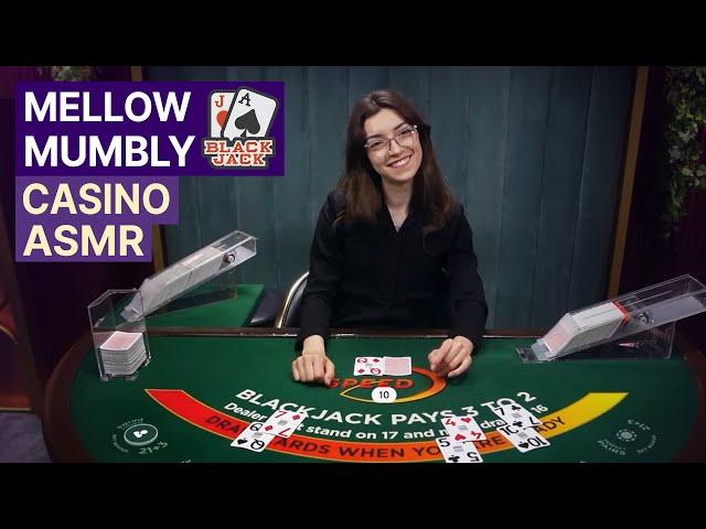 Unintentional ASMR Casino | Mellow Mumbly Blackjack