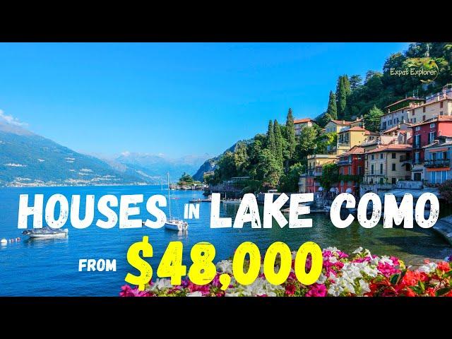 Affordable  ITALIAN PROPERTIES for Sale in LAKE COMO | House Hunting in Italy Series Ep. 1