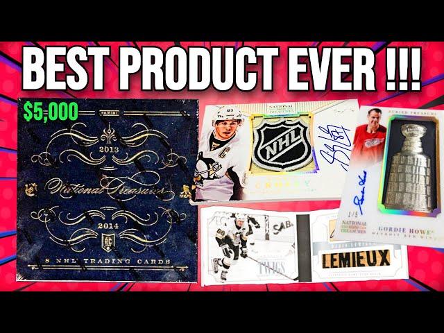 GRAIL BOX !! 2013-14 Panini National Treasures Hockey Box Opening !! 